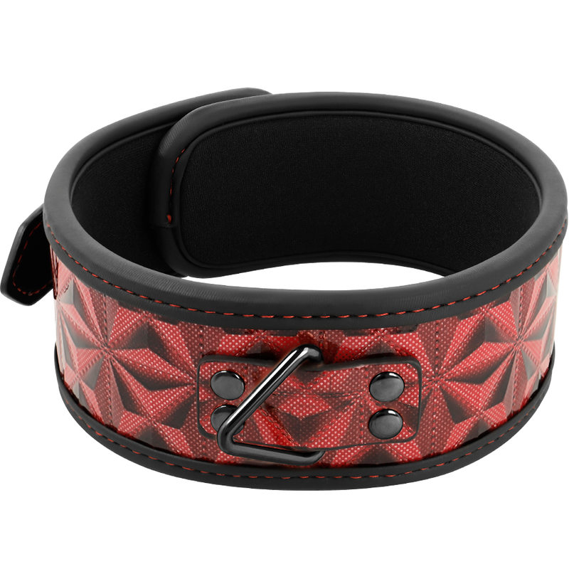 BEGME - RED EDITION COLLAR CUERO VEGANO CON FORRO DE NEOPRENO BEGME RED EDITION
