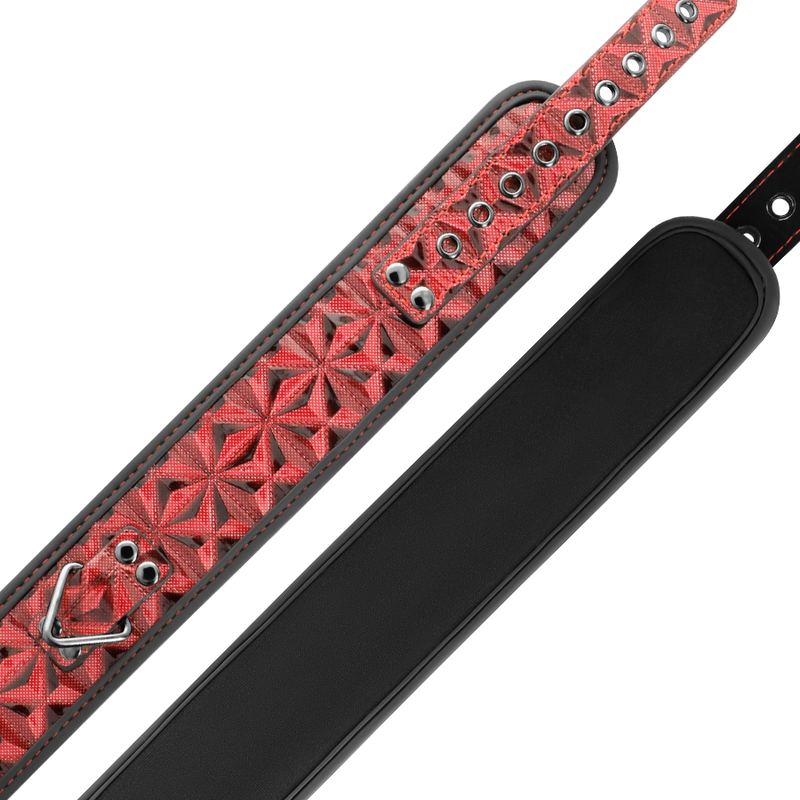 BEGME - RED EDITION COLLAR CUERO VEGANO CON FORRO DE NEOPRENO BEGME RED EDITION