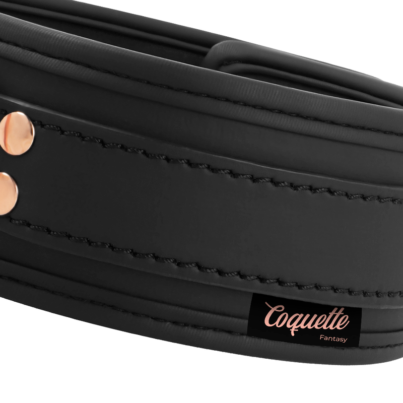 COQUETTE CHIC DESIRE - FANTASY COLLAR CUERO VEGANO CON CORREA Y FORRO DE NEOPRENO COQUETTE FANTASY