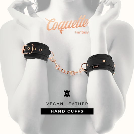 COQUETTE CHIC DESIRE - FANTASY ESPOSAS PARA MANOS CUERO VEGANO CON FORRO DE NOPRENO COQUETTE FANTASY