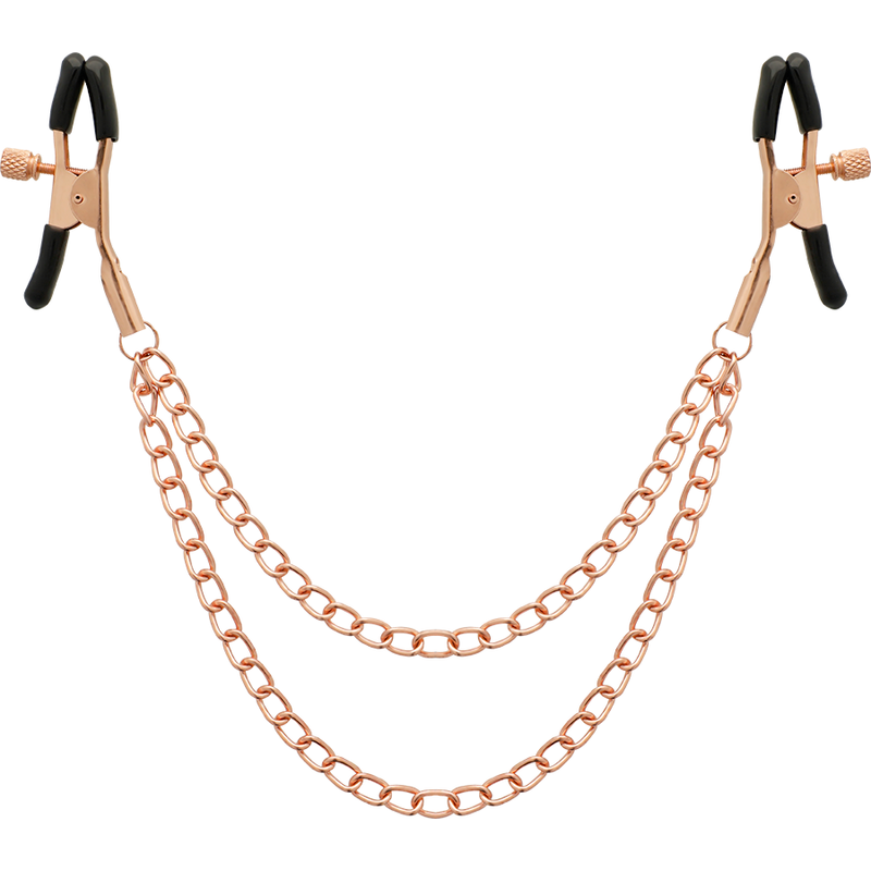 COQUETTE CHIC DESIRE - FANTASY PINZAS METALICAS PEZONES CON CADENA COQUETTE FANTASY