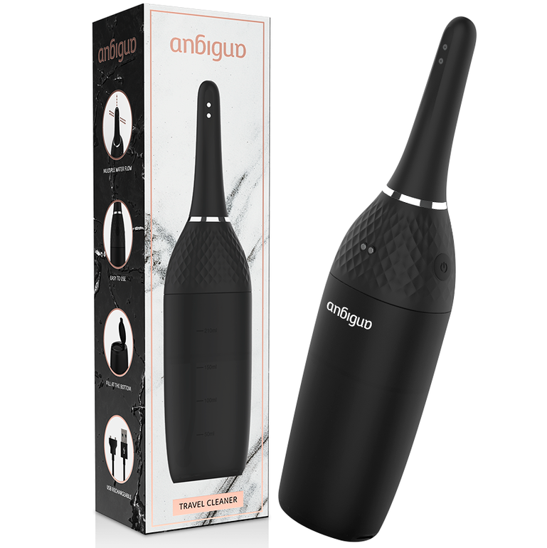 ANBIGUO - ULTIMATE LIMPIADOR ANAL AUTOMÁTICO 5 INTENSIDADES ANBIGUO