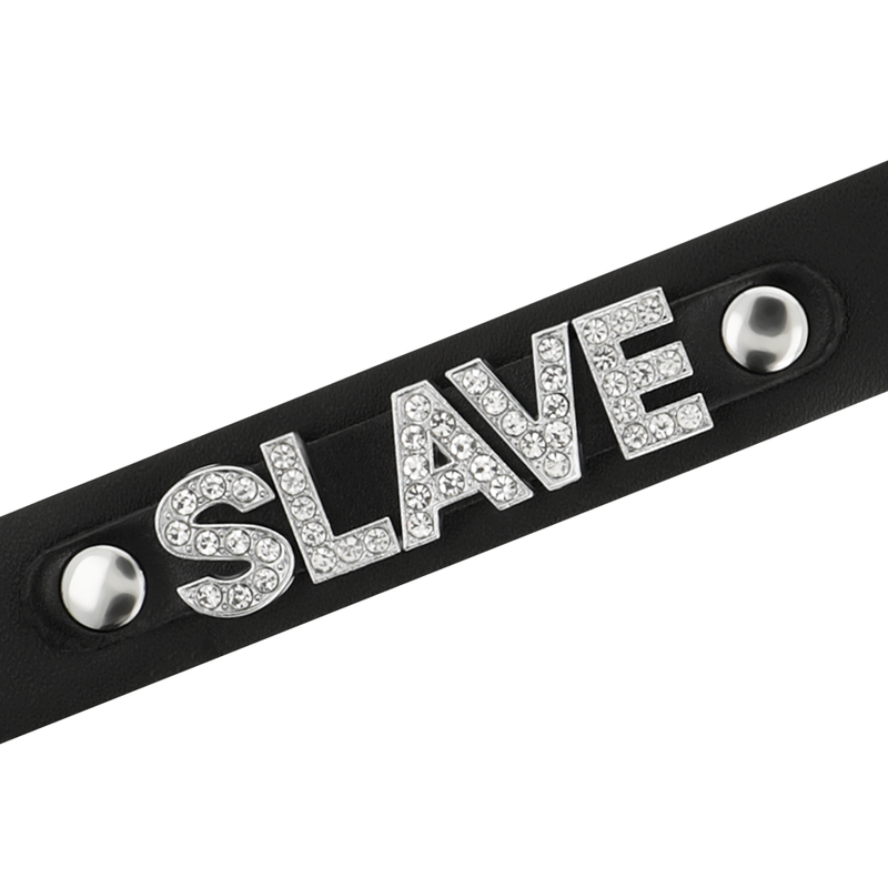 COQUETTE CHIC DESIRE - CHOKER CUERO VEGANO SLAVE COQUETTE ACCESSORIES
