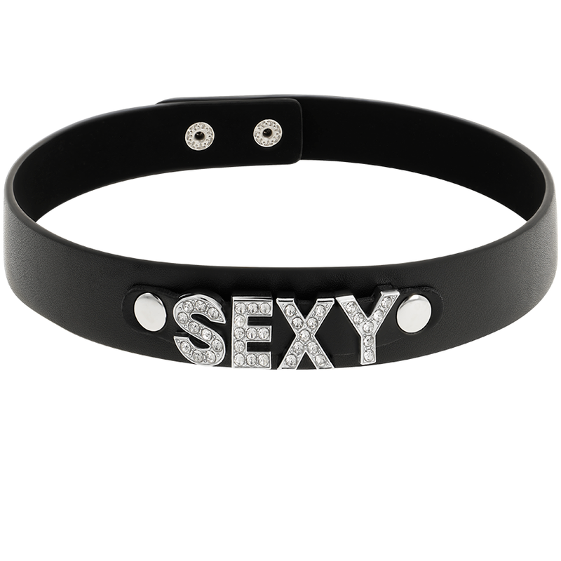 COQUETTE CHIC DESIRE - CHOKER CUERO VEGANO SEXY COQUETTE ACCESSORIES