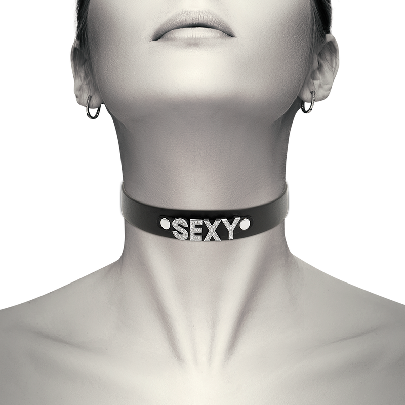 COQUETTE CHIC DESIRE - CHOKER CUERO VEGANO SEXY COQUETTE ACCESSORIES
