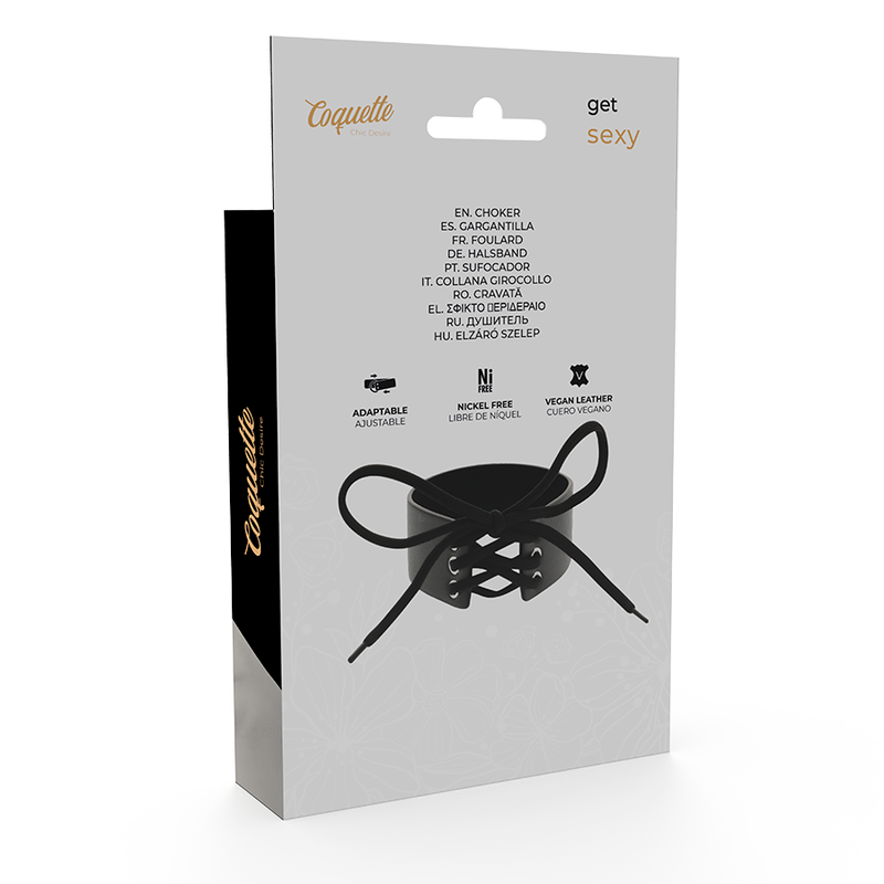 COQUETTE CHIC DESIRE - CHOKER CUERO VEGANO COQUETTE ACCESSORIES