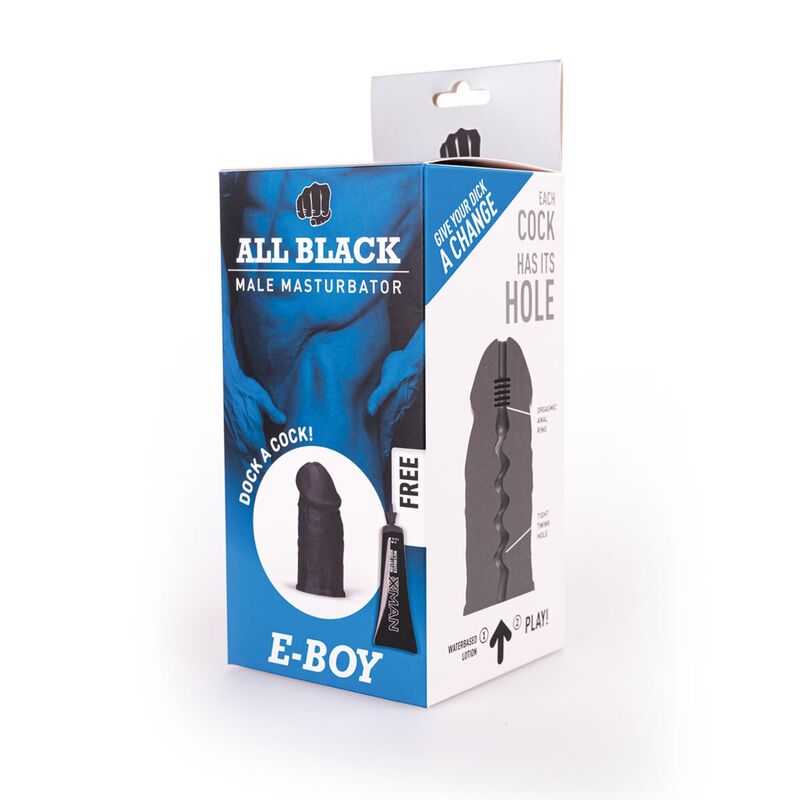 ALL BLACK - MASTUBADOR E-BOY ALL BLACK
