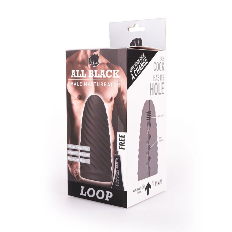 ALL BLACK - MASTURBADOR LOOP MODELO 1 ALL BLACK