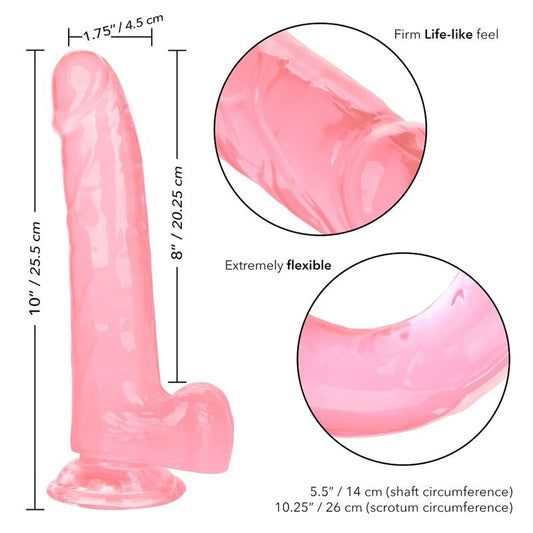 CALEXOTICS - SIZE QUEEN DILDO ROSA 20.3 CM CALEXOTICS