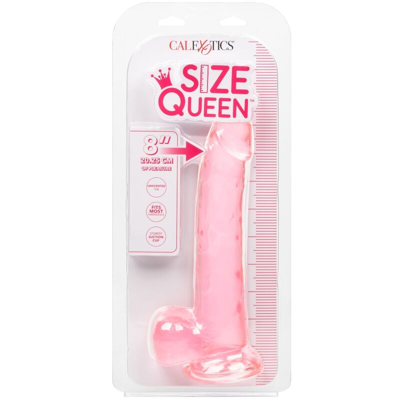 CALEXOTICS - SIZE QUEEN DILDO ROSA 20.3 CM CALEXOTICS