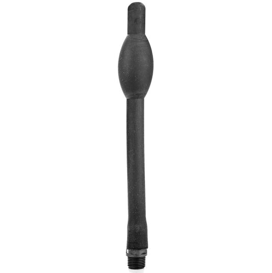 ALL BLACK - DUCHA ANAL HINCHABLE SILICONA 27 CM ALL BLACK