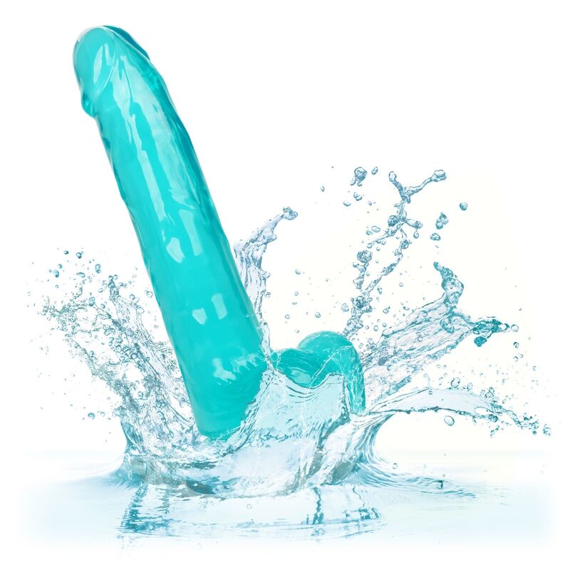 CALEXOTICS - SIZE QUEEN DILDO AZUL 20.3 CM CALEXOTICS