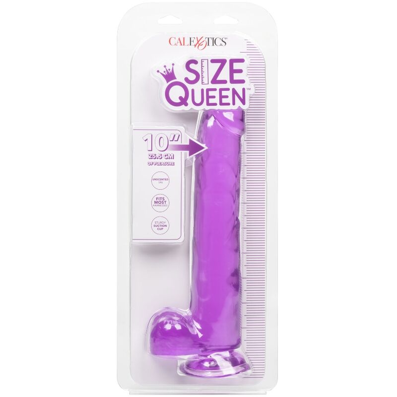 CALEXOTICS - SIZE QUEEN DILDO LILA 25.5 CM CALEXOTICS