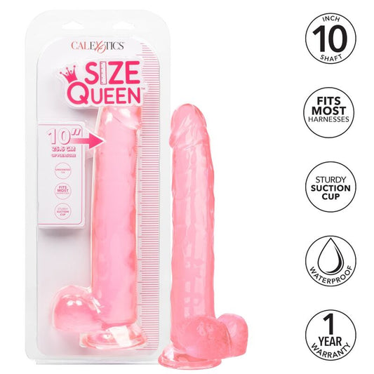 CALEXOTICS - SIZE QUEEN DILDO ROSA 25.5 CM CALEXOTICS