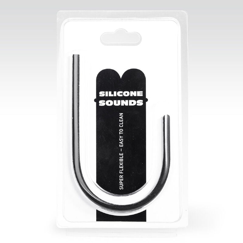 ALL BLACK - 8MM SONDA URETRAL SILICONA ALL BLACK