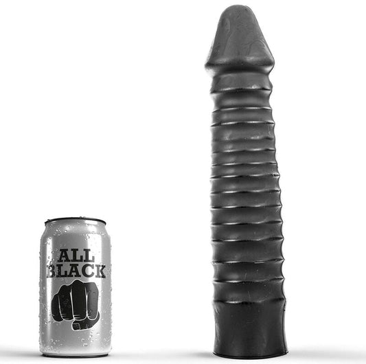 ALL BLACK - DILDO 26 CM ALL BLACK