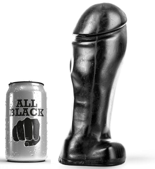 ALL BLACK - DONG 22 CM PUNTA ANCHA ALL BLACK