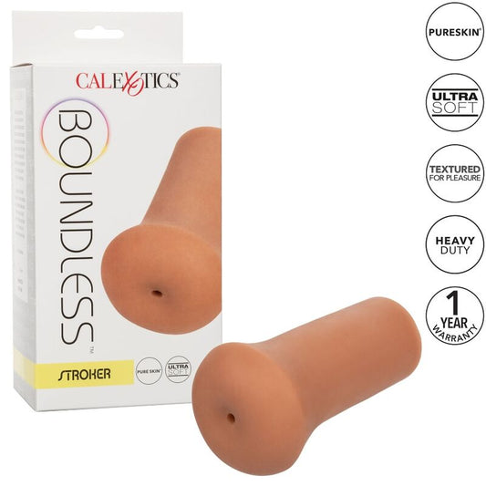 CALEXOTICS - MASTURBADOR BOUNDLESS STROKER COLOR CARAMELO CALEXOTICS