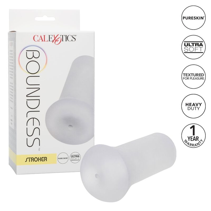 CALEXOTICS - MASTURBADOR BOUNDLESS STROKER TRANSPARENTE CALEXOTICS
