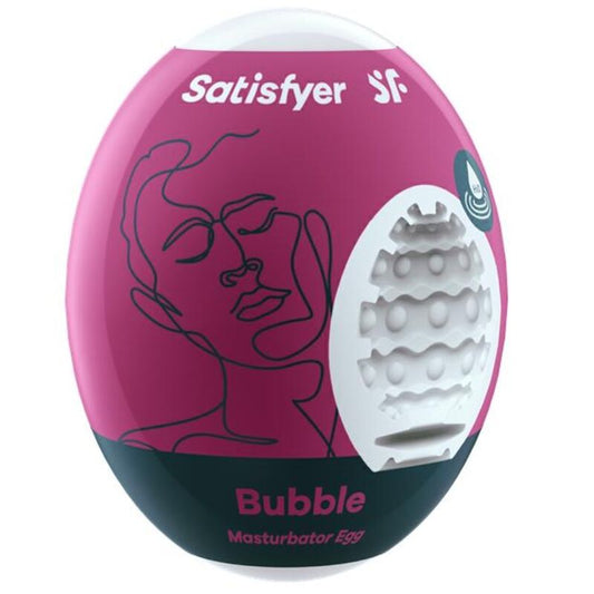 SATISFYER - BUBBLE HUEVO MASTURBADOR SATISFYER EGGS