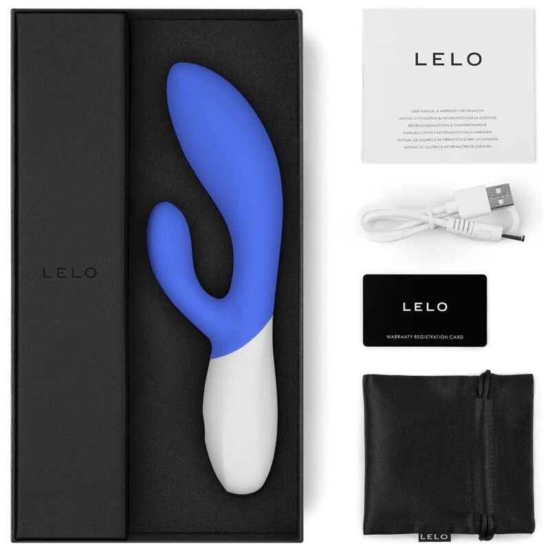 LELO - INA WAVE 2 VBRADOR LUJO MOVIMIENTO ESPECIAL AZUL LELO