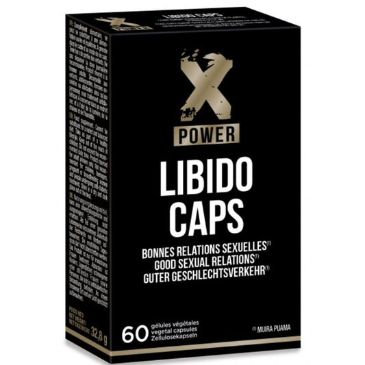 XPOWER - LIBIDO CAPS COMPLEMENTO AUMENTO LIBIDO Y PLACER 60 UNIDADES XPOWER