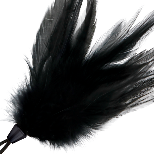 DARKNESS - PLUMA ESTIMULADORA NEGRO 17 CM DARKNESS SENSATIONS