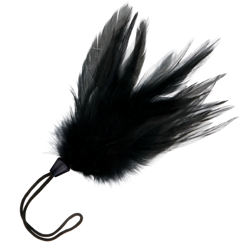 DARKNESS - PLUMA ESTIMULADORA NEGRO 17 CM DARKNESS SENSATIONS