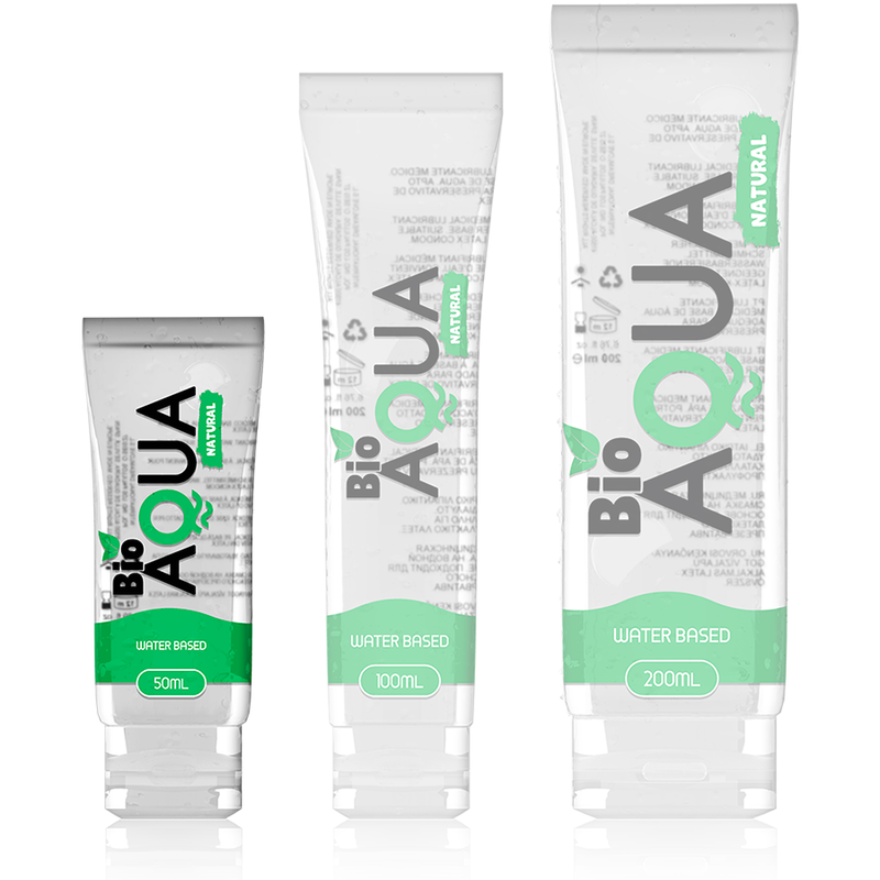 BIOAQUA - LUBRICANTE INGREDIENTES NATURALES BASE AGUA 50 ML BIOAQUA
