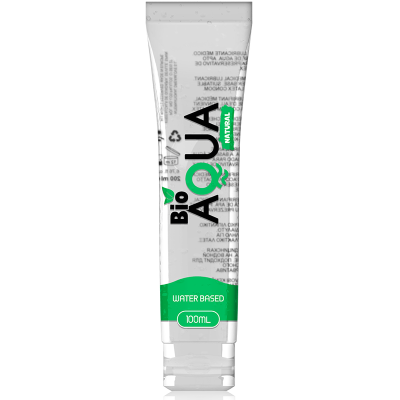 BIOAQUA - LUBRICANTE INGREDIENTES NATURALES BASE AGUA 100 ML BIOAQUA