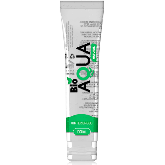 BIOAQUA - LUBRICANTE INGREDIENTES NATURALES BASE AGUA 100 ML BIOAQUA