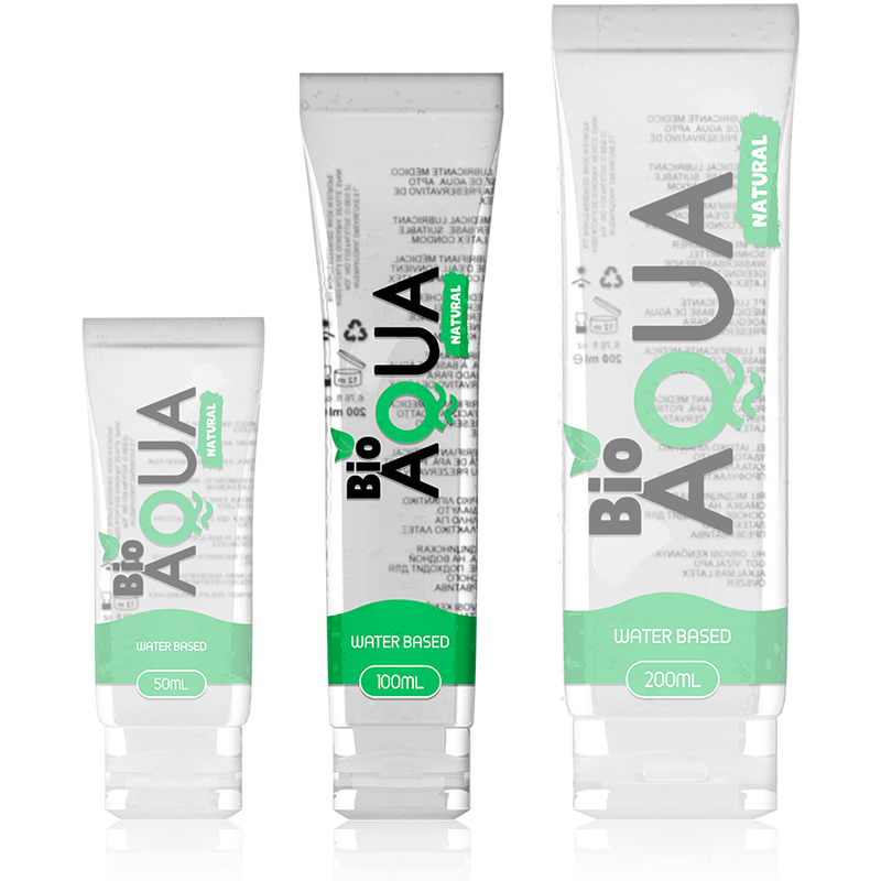 BIOAQUA - LUBRICANTE INGREDIENTES NATURALES BASE AGUA 100 ML BIOAQUA