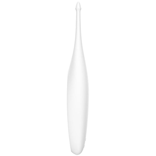 SATISFYER - TWIRLING FUN ESTIMULADOR CLITORIS BLANCO SATISFYER VIBRATOR