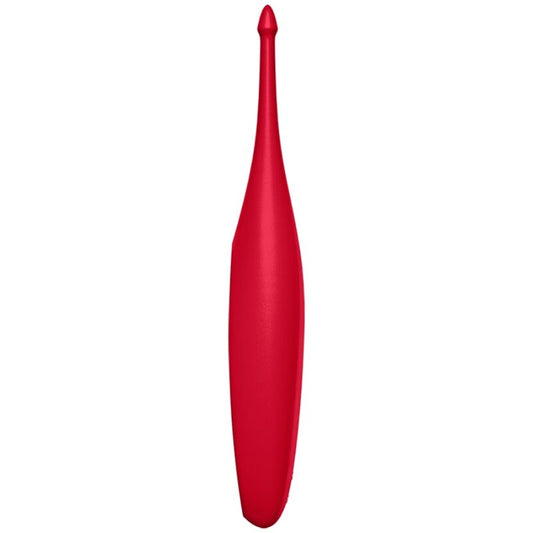 SATISFYER - TWIRLING FUN ESTIMULADOR CLITORIS ROJO SATISFYER VIBRATOR