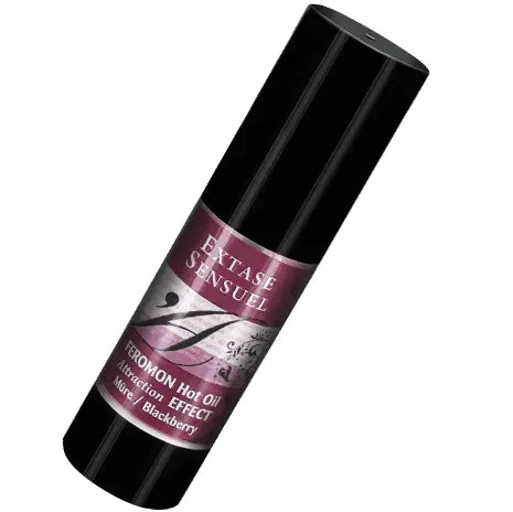 EXTASE SENSUAL - ACEITE MASAJE EFECTO CALOR CON FEROMONAS MORA 30 ML EXTASE SENSUAL