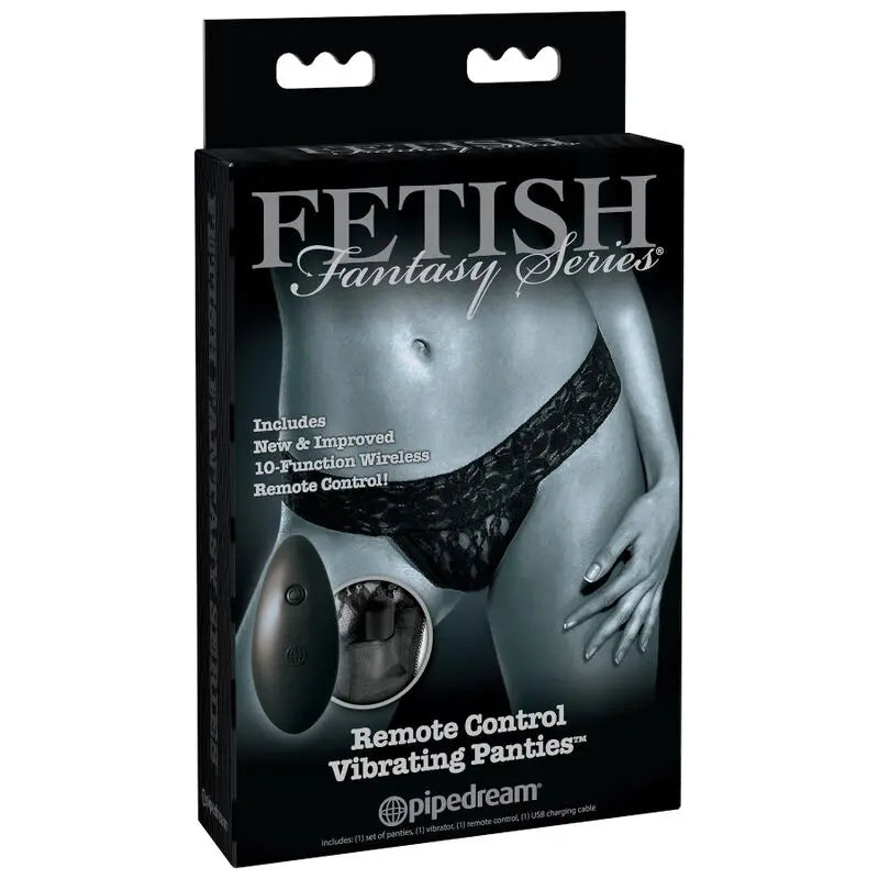 FETISH FANTASY LIMITED EDITION - TANGA VIBRADOR REMOTO PIPEDREAMS