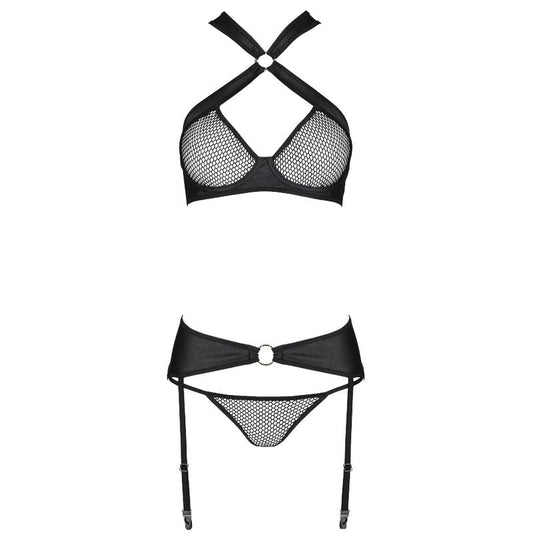 PASSION - AMANDA SET CUERO ECOLOGICO S/M PASSION WOMAN SETS