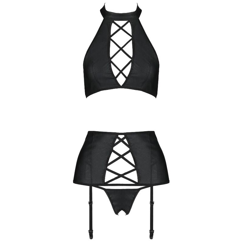 PASSION - NANCY SET CUERO ECOLOGICO L/XL PASSION WOMAN SETS