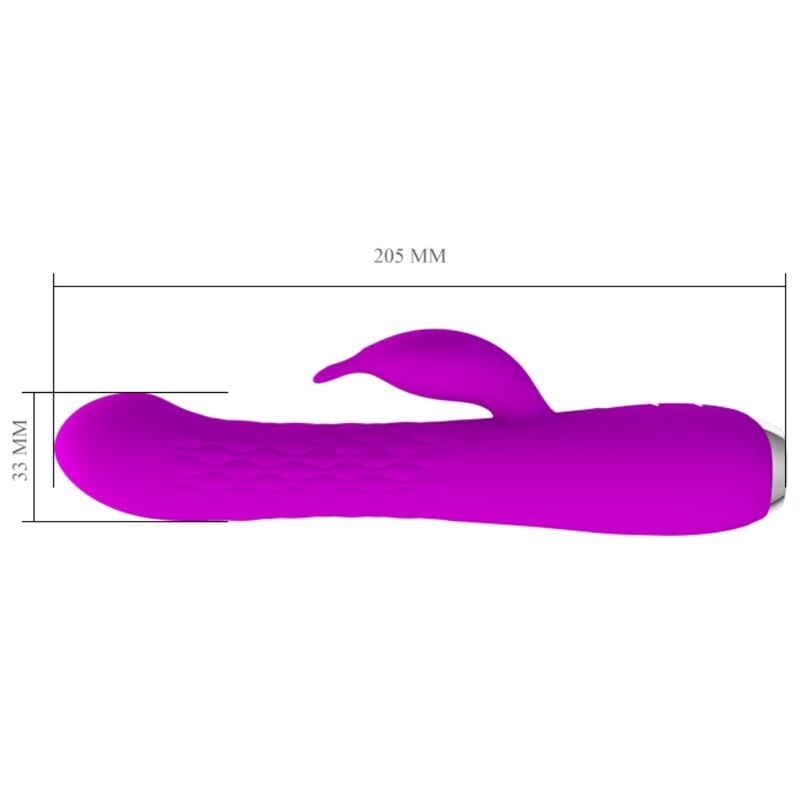 PRETTY LOVE - MOLLY VIBRADOR CON ROTACION RECARGABLE PRETTY LOVE