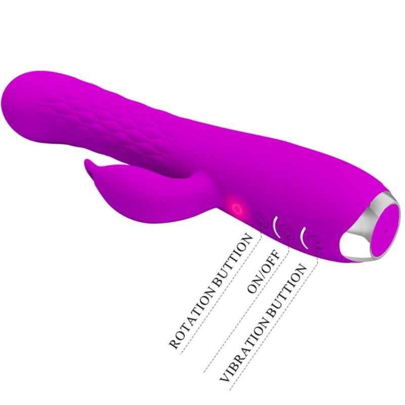 PRETTY LOVE - MOLLY VIBRADOR CON ROTACION RECARGABLE PRETTY LOVE