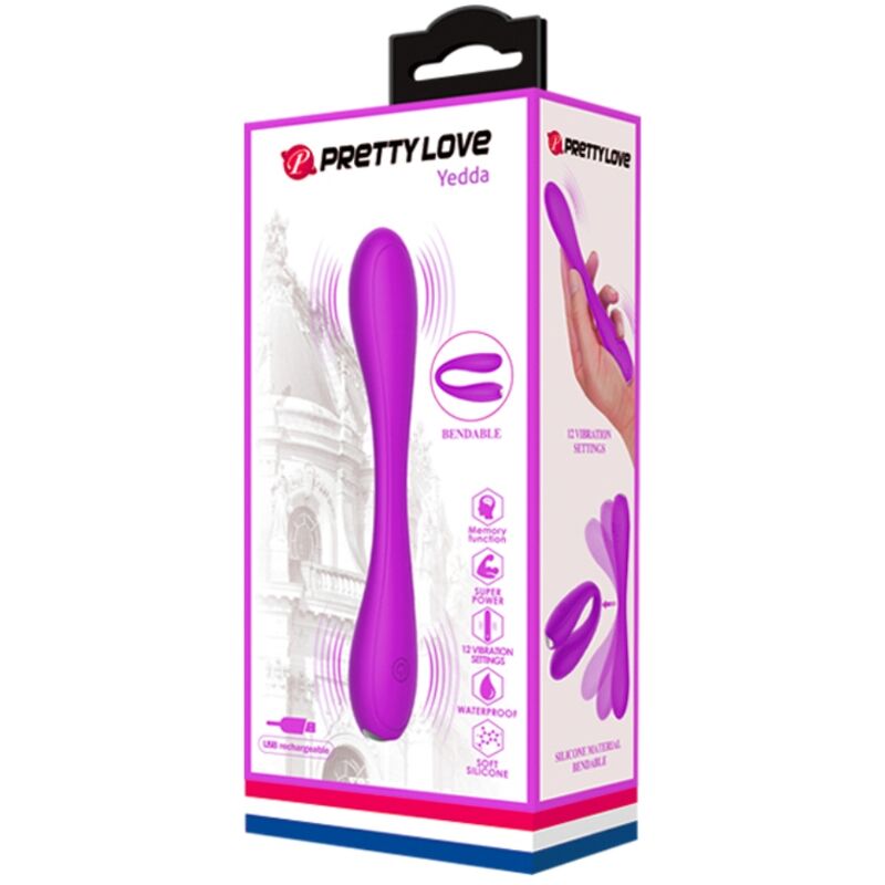 PRETTY LOVE - YEDDA VIBRADOR FLEXIBLE PRETTY LOVE SMART