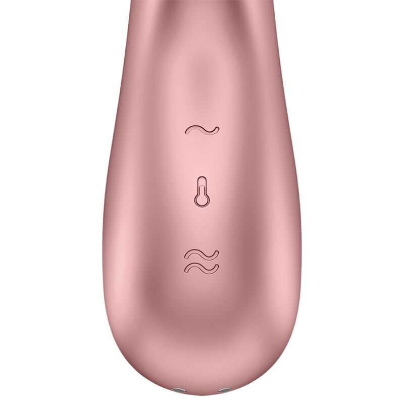 SATISFYER - HOT LOVER VIBRADOR ROSA & BEIGE SATISFYER CONNECT