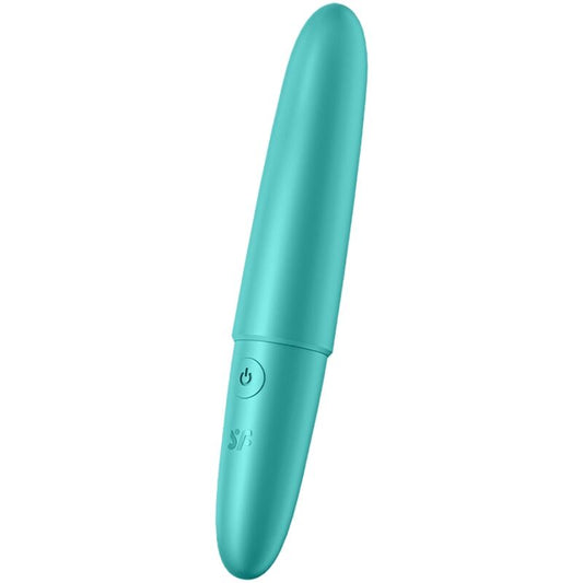 SATISFYER - ULTRA POWER BULLET 6 BALA VIBRADORA TURQUESA SATISFYER VIBRATOR