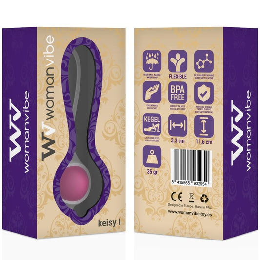 WOMANVIBE - KEISY I BOLA GEISHA SILICONA - ROSA WOMANVIBE