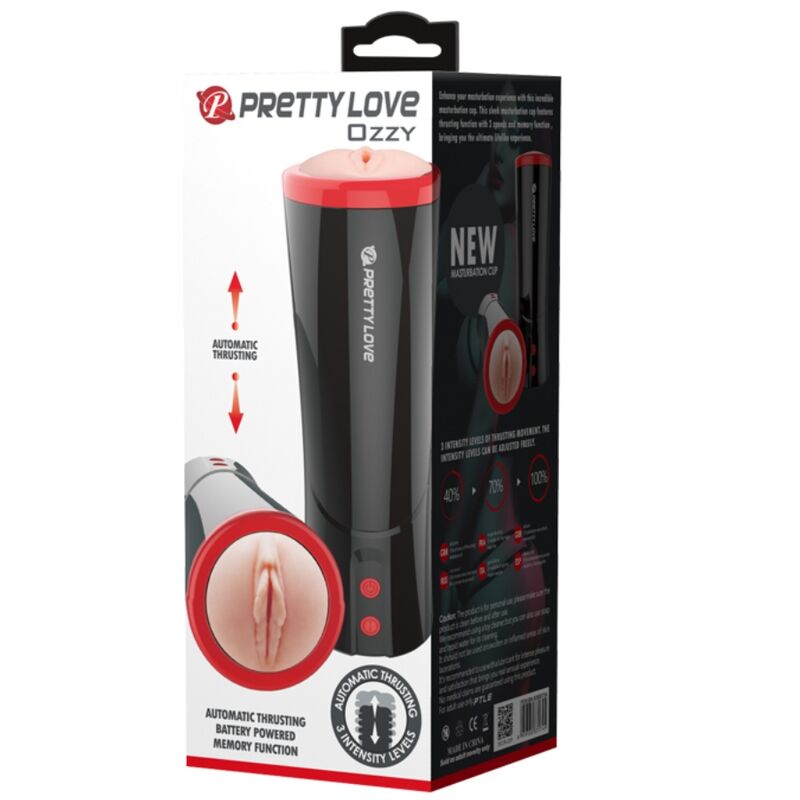 PRETTY LOVE - MASTURBADOR MULTIFUNCIÓN OZZY PRETTY LOVE MALE