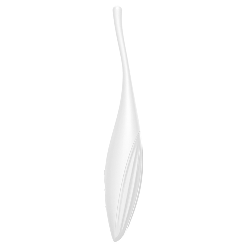 SATISFYER - TWIRLING JOY ESTIMULADOR CLITORIS BLANCO SATISFYER CONNECT