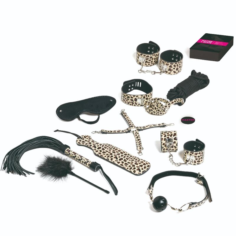 TEASE & PLEASE - JUEGO 13 ACCESORIOS BONDAGE TEASE&PLEASE