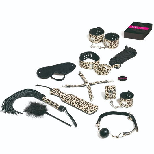 TEASE & PLEASE - JUEGO 13 ACCESORIOS BONDAGE TEASE&PLEASE