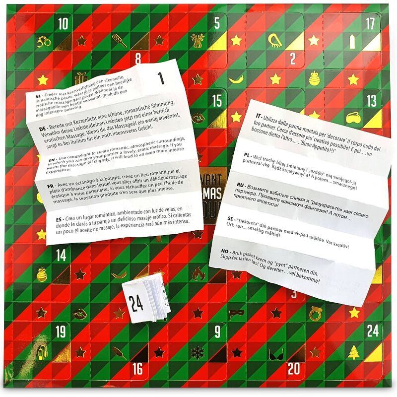 TEASE & PLEASE - CALENDARIO EROTICO DE ADVIENTO TEASE&PLEASE