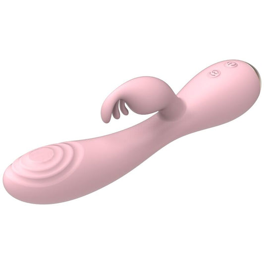 NALONE - MAGIC STICK VIBRADOR CON RABBIT - ROSA LIGHT NALONE
